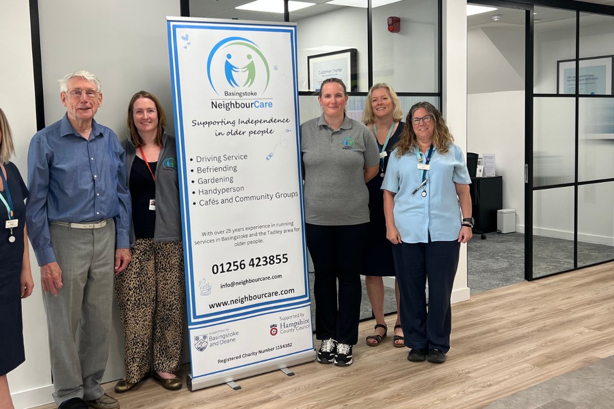Welcoming NeighbourCare, our new Basingstoke charity partner