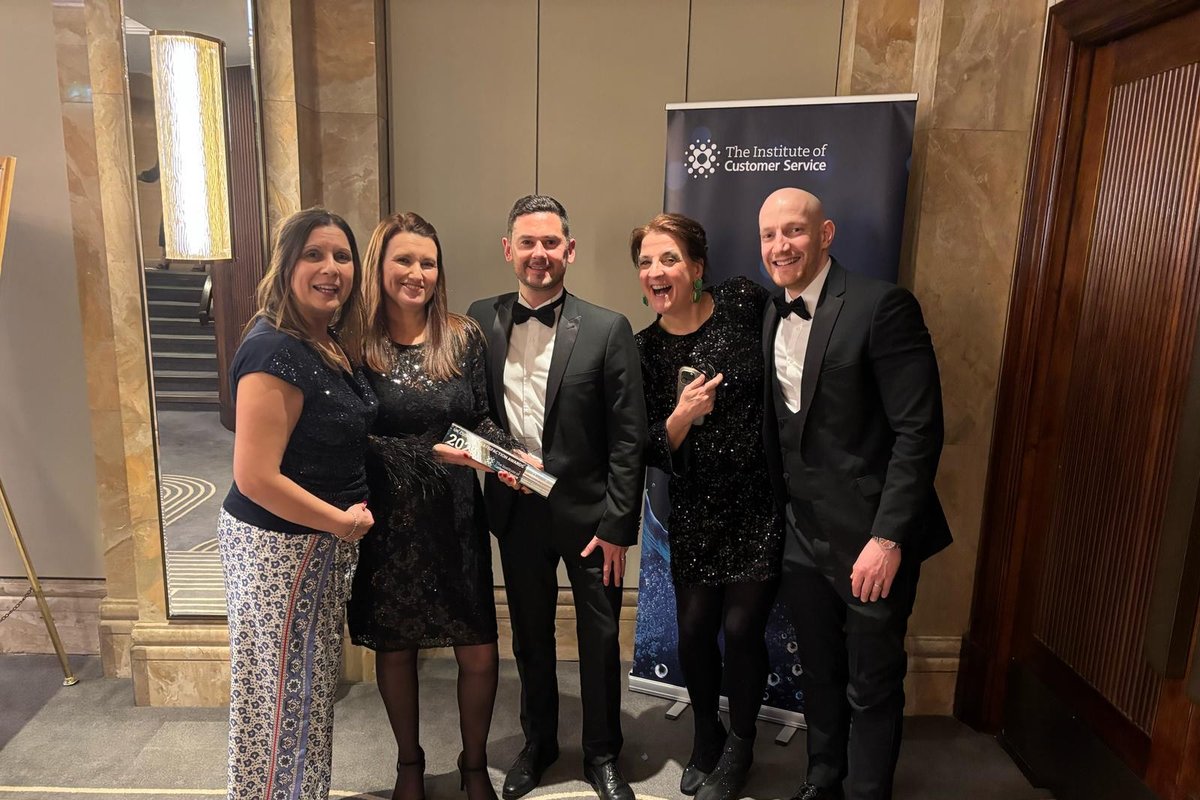 Newbury win big at national customer service awards