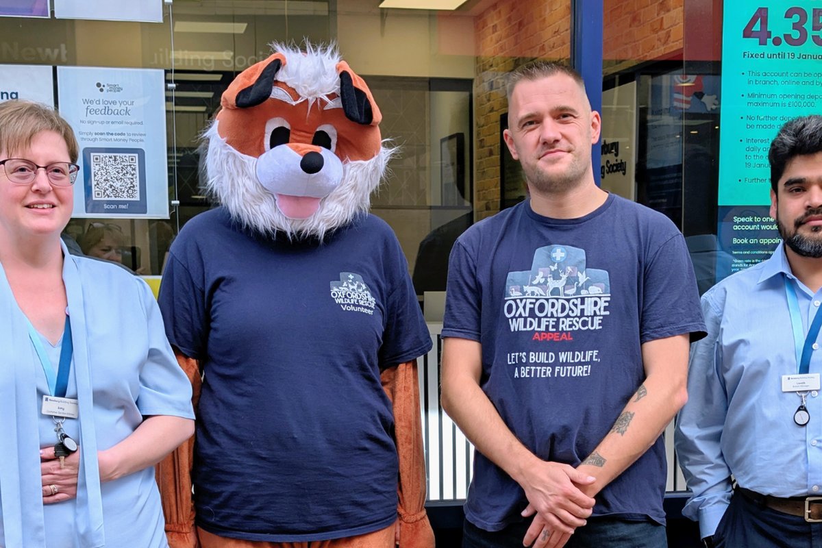 Announcing a wild charity partnership for Didcot branch