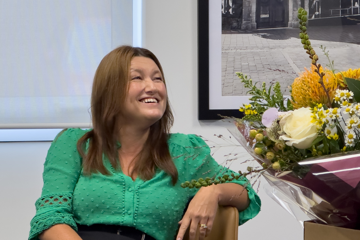 Melanie celebrates 30 years at Newbury