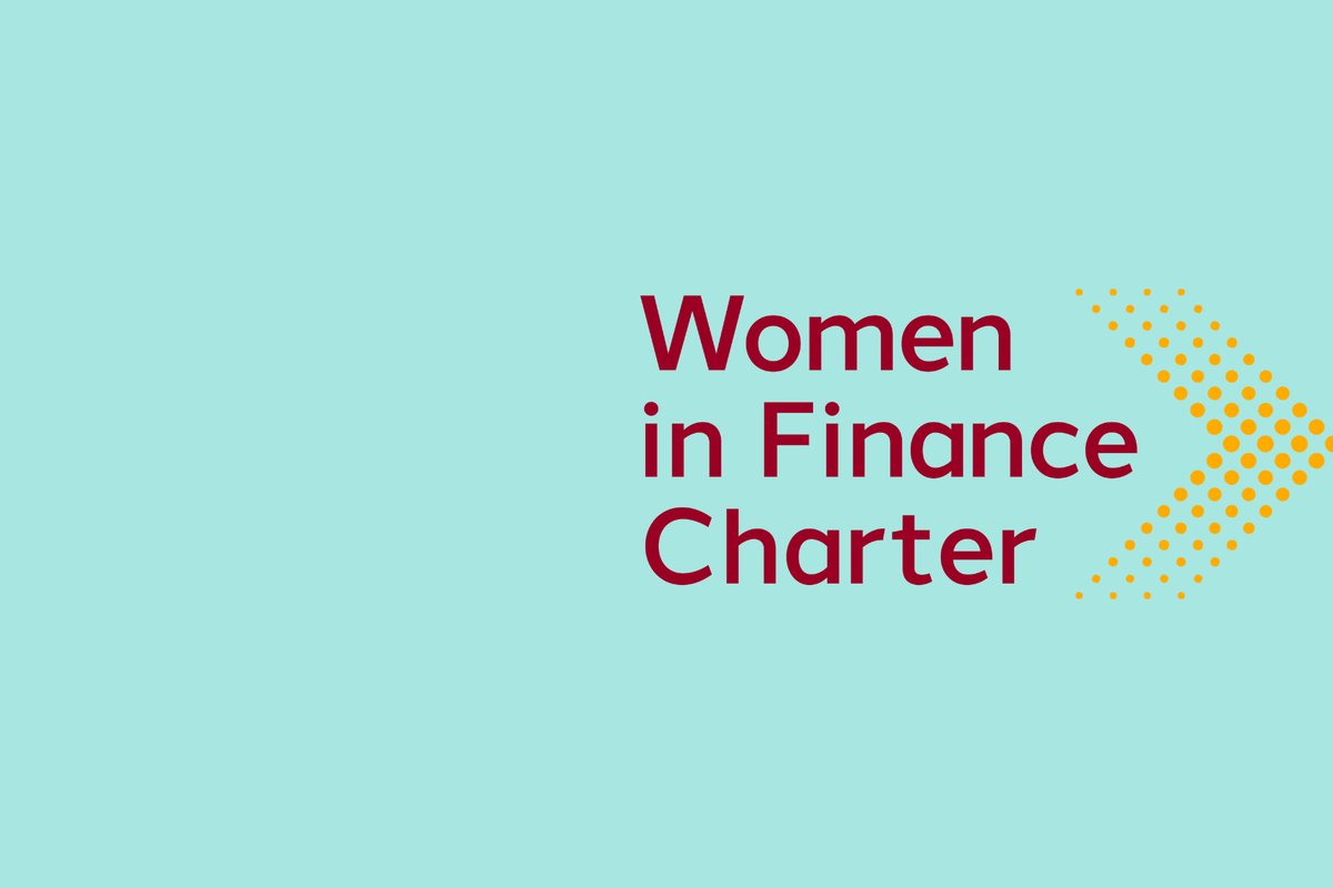 We've committed to the Women in Finance Charter
